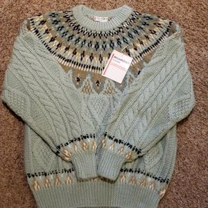 New High Ripas beautiful thick wool sweater